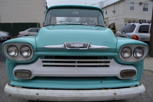 1958 chevrolet chevy pick up truck apache no reserve auction priced to sell nr