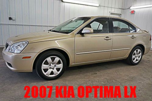 2007 kia optima lx sedan! 70k orig low miles! gas saver! wow nice!!!