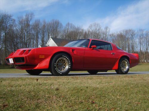 Beautiful red/red transam, 62k miles, loaded with options, ready to go!