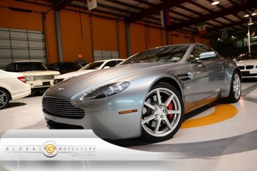 07 aston martin vantage coupe manual 21k navigation parking sensors xenon alloys