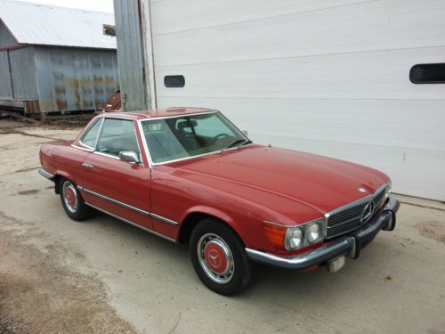 1973 mercedes 450sl with only 34,700 miles