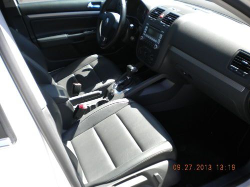 2009 VW Jetta 2L TDI SportWagen, 85k miles, White/Black, image 12