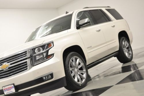 Msrp$72600 ltz 4wd new dvd white diamond navigation leather camera 2014 2015 4x4