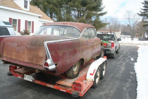1957 Chevrolet Two-Ten Sport Coupe Project or Parts, image 2