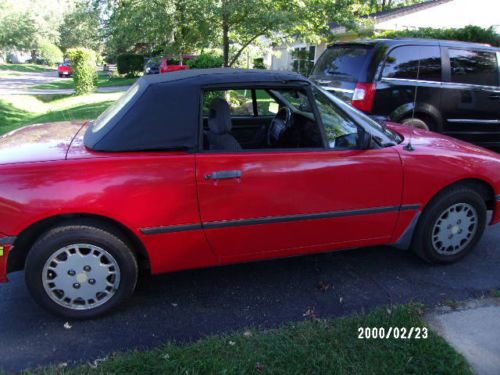 1993 mercury capri xr2 convertible 2-door 1.6l