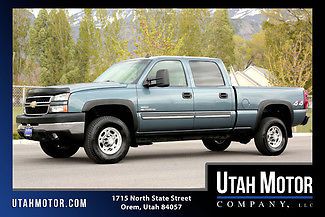 2006 chev silverado 2500hd crew cab lt3 6.6l duramax turbo diesel 4x4 leather