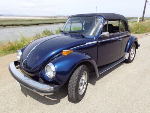 1979 volkswagen beetle convertible - no reserve