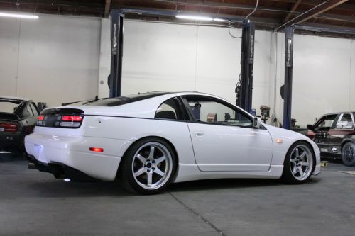 Nissan 300zx Z32 Clean Title CA JDM 500hp Cusco HKS ARC Nismo White, image 3