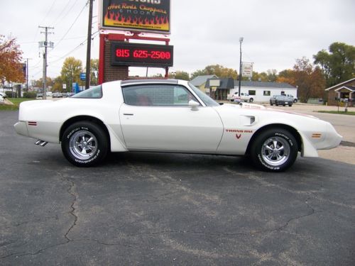 1979 pontiac trans am t/a 6.6l olds 403 ci v8 cameo white 85153 miles