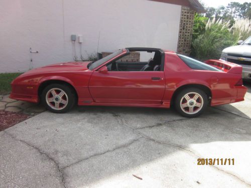 1991 Camaro Z28 2DR CPE PLC PKG w/Ttops, Red, US $8,500.00, image 2