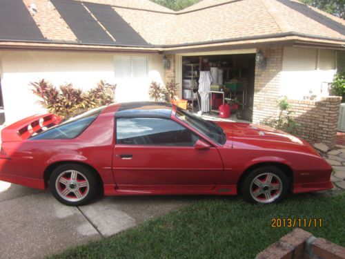 1991 Camaro Z28 2DR CPE PLC PKG w/Ttops, Red, US $8,500.00, image 3