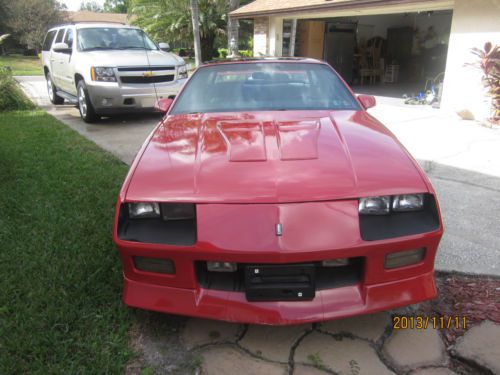 1991 Camaro Z28 2DR CPE PLC PKG w/Ttops, Red, US $8,500.00, image 4