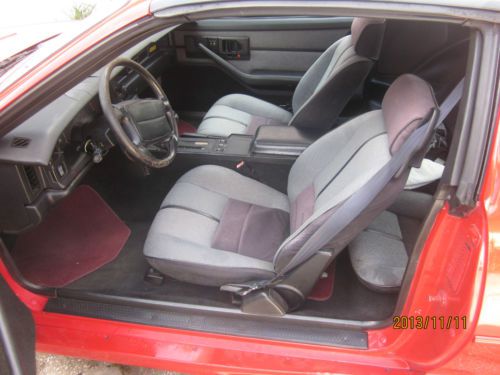 1991 Camaro Z28 2DR CPE PLC PKG w/Ttops, Red, US $8,500.00, image 8