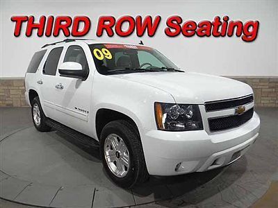 Chevrolet tahoe lt 4 dr suv automatic 5.3l v8 sfi ohv 16v summit white