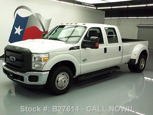 2013 ford f-350 crew diesel dually long bed only 835 mi texas direct auto