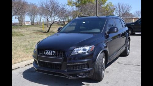 2013 audi q7 s line sport utility 4-door 3.0l all options