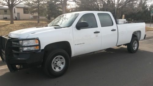 2007 chevrolet silverado 3500 hd lt crew cab pickup 4-door 6.6l duramax diesel