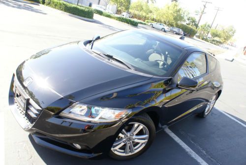 2012 honda cr-z ex hatchback 2-door 1.5l hybrid black navigation low miles!!!!!