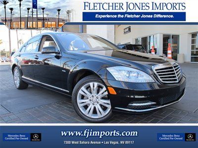 ****2010 mercedes-benz s400 hybrid with only 28,790 miles certified pre-owned***