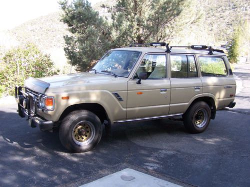 1984 toyota land cruiser fj-60 landcruiser 4 wheel drive very good condition