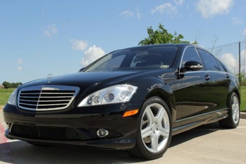 2008 mercedes-benz s550 amg sport, pano roof, mb serviced!
