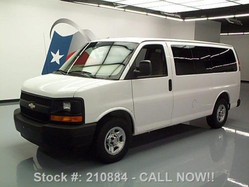 2008 chevy express 5.3l v8 8-passenger cd player 55k mi texas direct auto