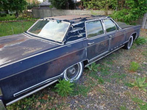 Project car 1979 ford lincoln continental collectors series