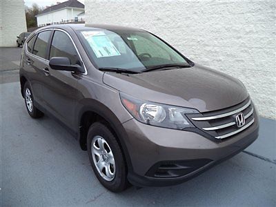 Honda cr-v lx 2wd new 4 dr suv gasoline 2.4l l4 mpi dohc 16v urban titanium meta