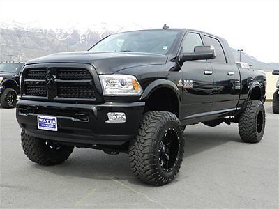 Dodge ram mega cab laramie 4x4 cummins diesel custom new lift wheels tires nav