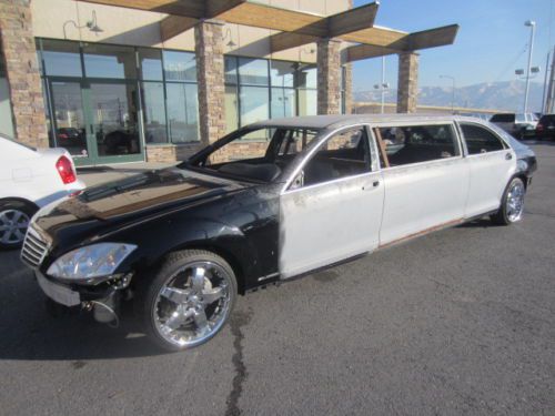 2007 mercedes s550 limo project