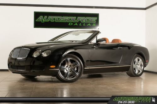 2007 bentley continental gtc 1 owner black