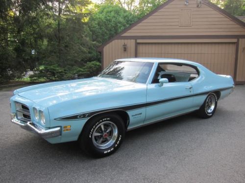 1972 pontiac lemans gt 455c.i. 4 speed 1 of 1 phs docs