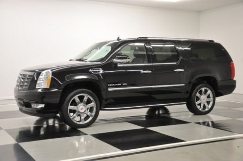 Awd luxury esv navigation dvd heated cooled leather sunroof 2013 2014 black