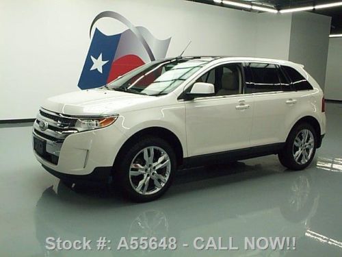 2011 ford edge ltd awd leather pano roof nav rear cam texas direct auto