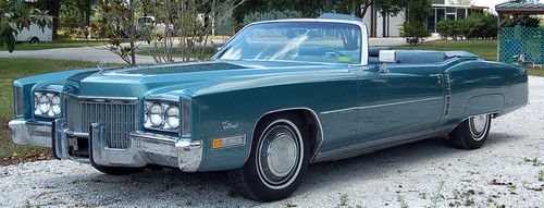 1972 cadillac eldorado convertable