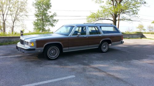 Clean 91 mercury marquis colony park wagon ls