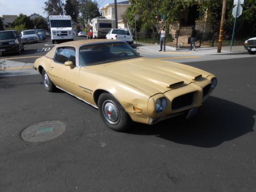 1973 pontiac firebird formula 350 california classic big project