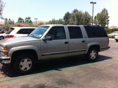 1999 chevrolet k1500 suburban 4wd