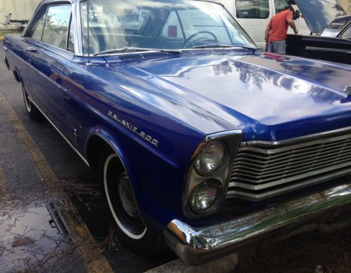 1965 ford galaxie 500 2 doors hardtop