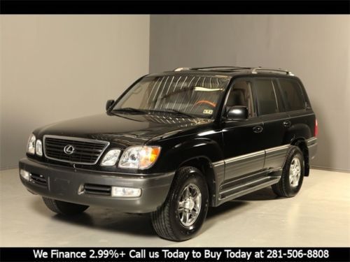 2002 lexus lx470 nav sunroof mark levinson leatehr wood xenons alloys heatseats