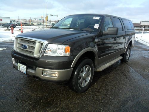 King ranch crew cab 4dr, 4x4, 5.4 v8, 1 owner no accidents, warranty, extra nice