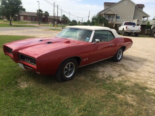 1969 pontiac gto convertible
