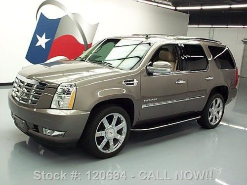 2011 cadillac escalade luxury awd sunroof nav 22&#039;s 44k texas direct auto