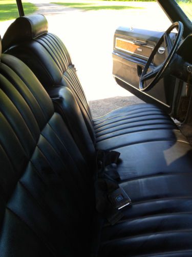 1969 pontiac bonneville convertible 428 silver with black interior/top, image 9