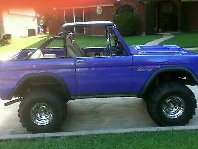 1969 ford bronco 4 x 4