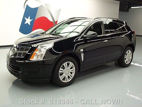 2011 cadillac srx leather blk on blk alloy wheels 27k texas direct auto