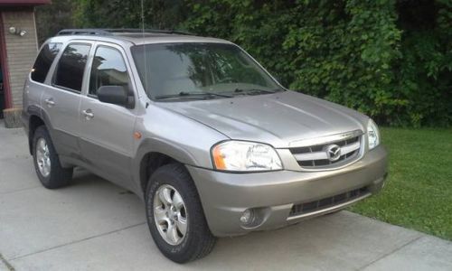 2002 mazda tribute lx sport utility 4-door 3.0l - 4x4 - clean - runs good