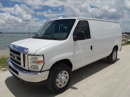 08 ford e-250 cargo - one owner florida van - no accidents - original paint