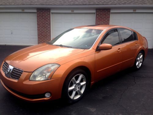 2004 nissan maxima se elite package nav/cold weather/bose/xenons  no reserve