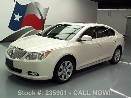 2010 buick lacrosse cxl awd pano sunroof vent seats 30k texas direct auto